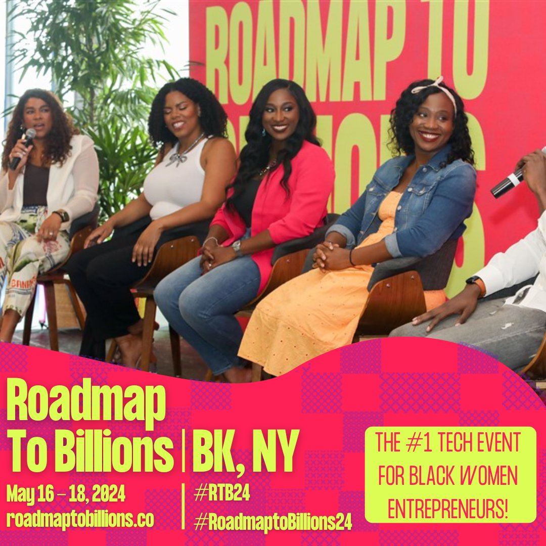 From May16-19th, join @BlackWomenTalkTech/<a href="/BWTalkTech/">BlackWomenTalkTech</a> and connect with investors, speakers, and fellow entrepreneurs. Register now for this incredible opportunity  [link in their bio//bit.ly/RTBNY24] #RTBNewYork #RTBNY24
