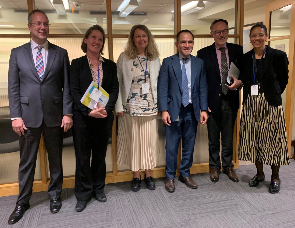 Sida Deputy Director General @MarieOttosson1, meets with @WorldBank @WBG_Gov @Arturo Herrera_G to discuss the Bank’s engagement in public financial management, accountability and AI to #CombatCorruption