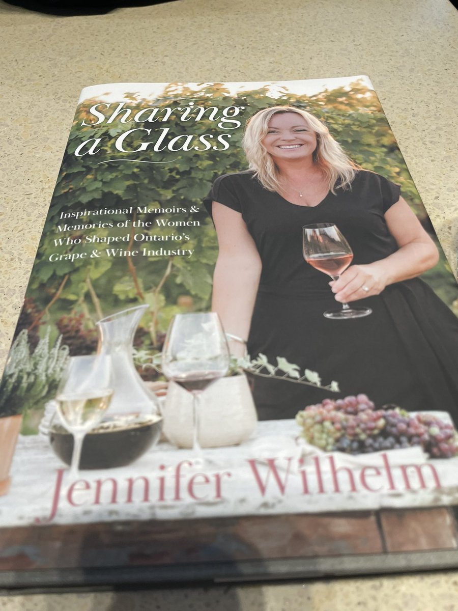 Such an honour to be at Jennifer Wilhelm’s book launch Sharing a Glass, recognizing the inspirational women who shaped Ontario’s grape and wine industry. Simply remarkable. Cheers to these heroes. #Ontariowine #GrapeGrowers #Winemaker @the_GNCC