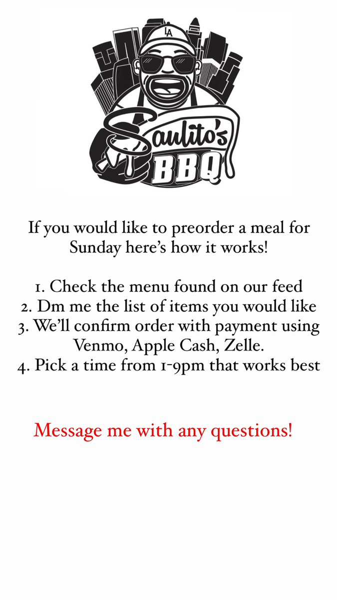 SaulitosBBQ's tweet photo. See ya there or order in advance! https://t.co/la4du1Sc2E