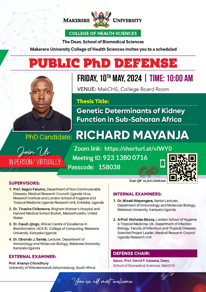 🔥 Let's all warm up for the real defense. 👉 Kidney disease has come of age in Uganda!