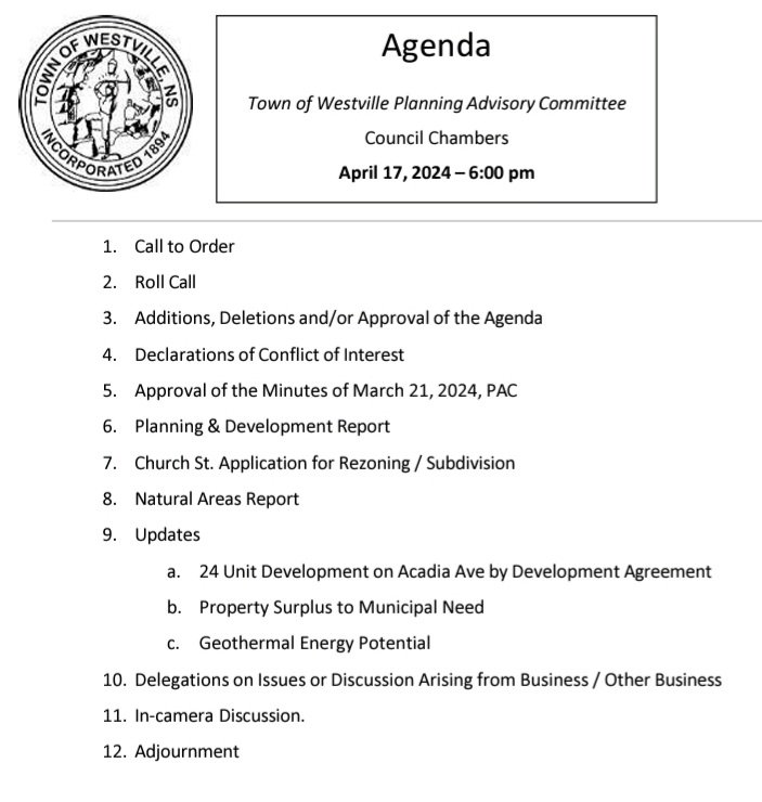 Preparing for an always informative and engaging Planning Advisory Committee meeting this evening. There is no better evidence of the level of development activity to come in town than the items discussed at PAC. Join in person or on our YouTube channel.