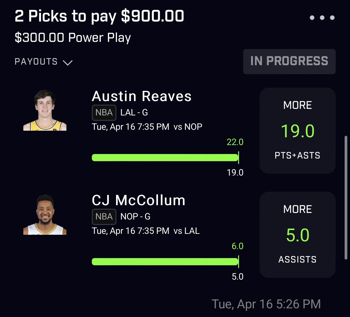 Another 3 unit power 2 cashed in the discord last night! NBA playoffs are here and it’s time to 🚀🚀. Come join the squad and cash out with us! 💰❤️‍🔥<a href="/erenyeager7_/">PRIMETIME YEAGER 🏈</a> 

#PrizePicks #NBA #GamblingTwiiter #GamblingX #NBAPlayoffs