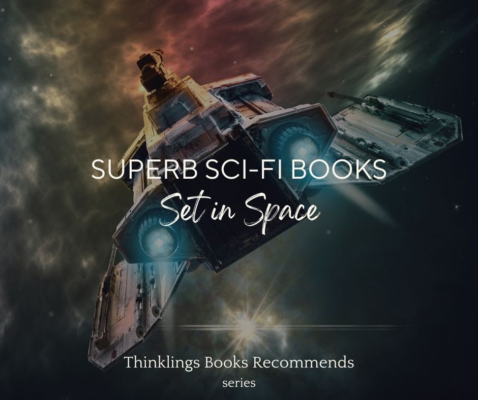 Today in our blog, we recommend some superb sci-fi books set in space! 😍 See our Linktree in our bio 👀 . #SciFiBooks #ScienceFiction #BookRecommendations #OuterSpace #GreatReads