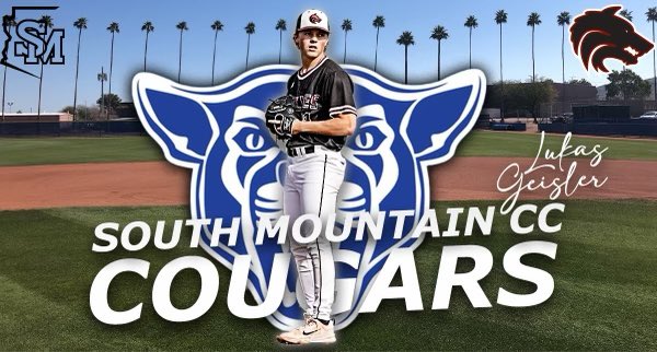 lukasgeisler27's tweet image. I’m excited to announce I’m continuing my baseball career at South Mountain CC. I want to thank my my parents, family, teammates, and coaches that have developed me into the person I am today. Thank you God for blessing me with this opportunity 
@CAAChrisMatzner @CatchBot7