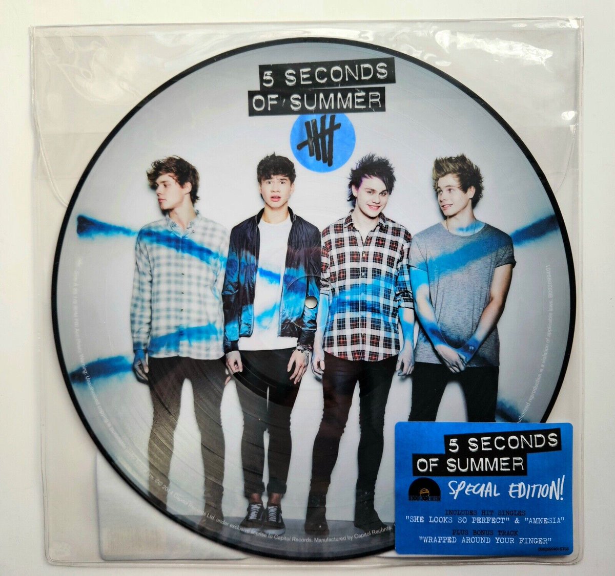 archived! $ 446 | 5 Seconds Of Summer S/t Vinyl Lp Picture Disc Rsd 2014 Rare New Un #vinyl popsike.com/5-seconds-of-s…