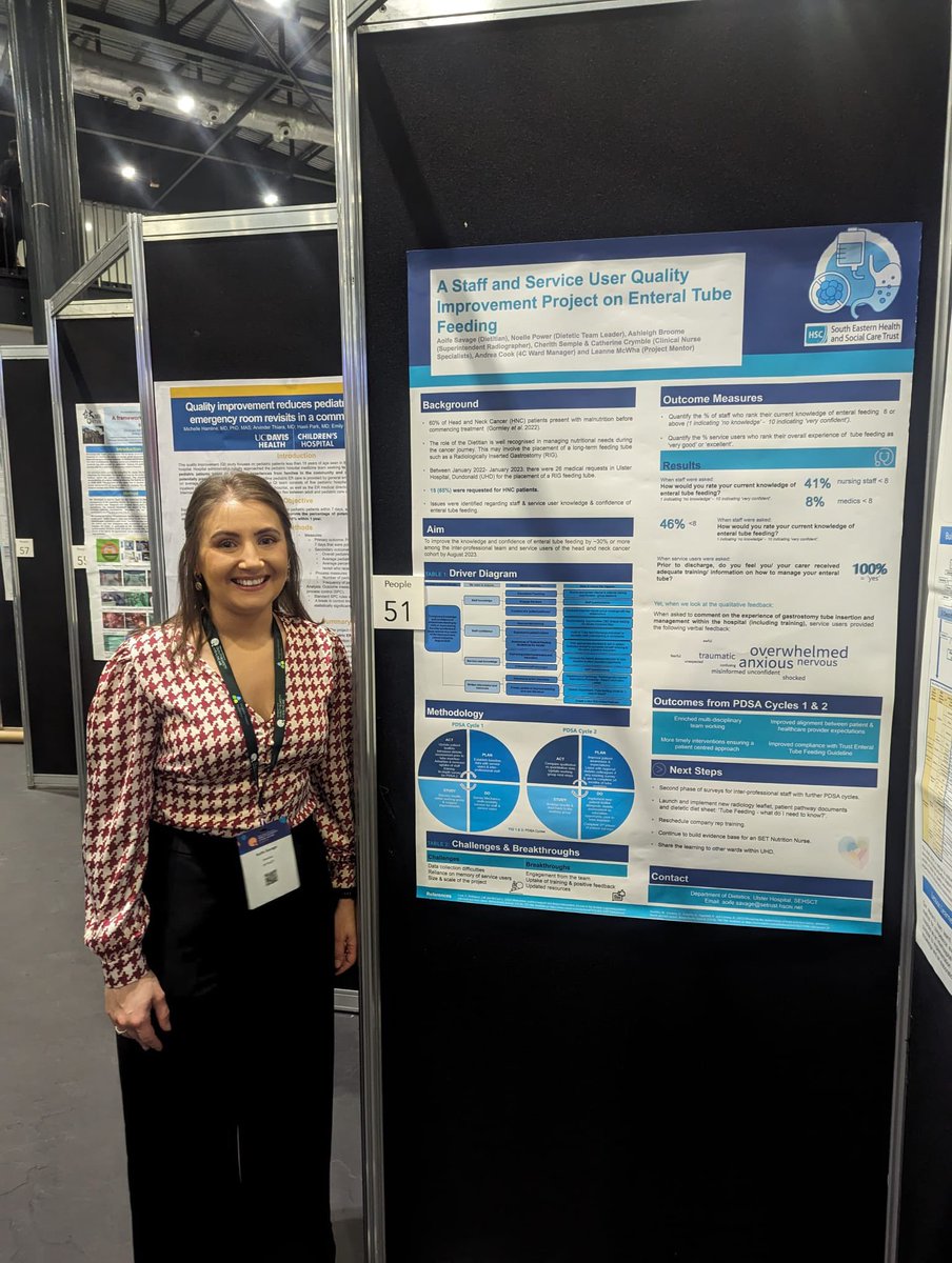 @setrust Oncology Dietitian Aoife Savage presented the Head&Neck teams work with patients improving the Tube Feeding pathway @camperofdreams @CMDickson100 @aveenpt @BDANIreland