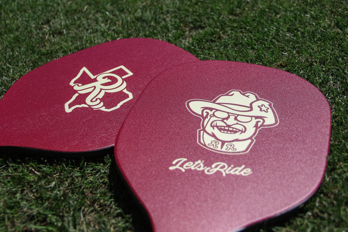 A perfect pair 😍 Grab a pair of limited-edition RoughRiders Pickleball Paddles with the purchase of a Pickleball Pack for next Friday! We will have pickleball courts placed at the stadium to use your new paddles 👀 All for as low as $29: bit.ly/Pickleball-Pack 🔗