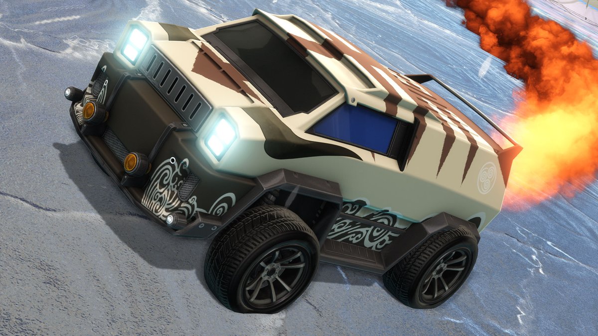 YIP YIP! Drive like a Sky Bison with the Appa Merc Decal ☁️