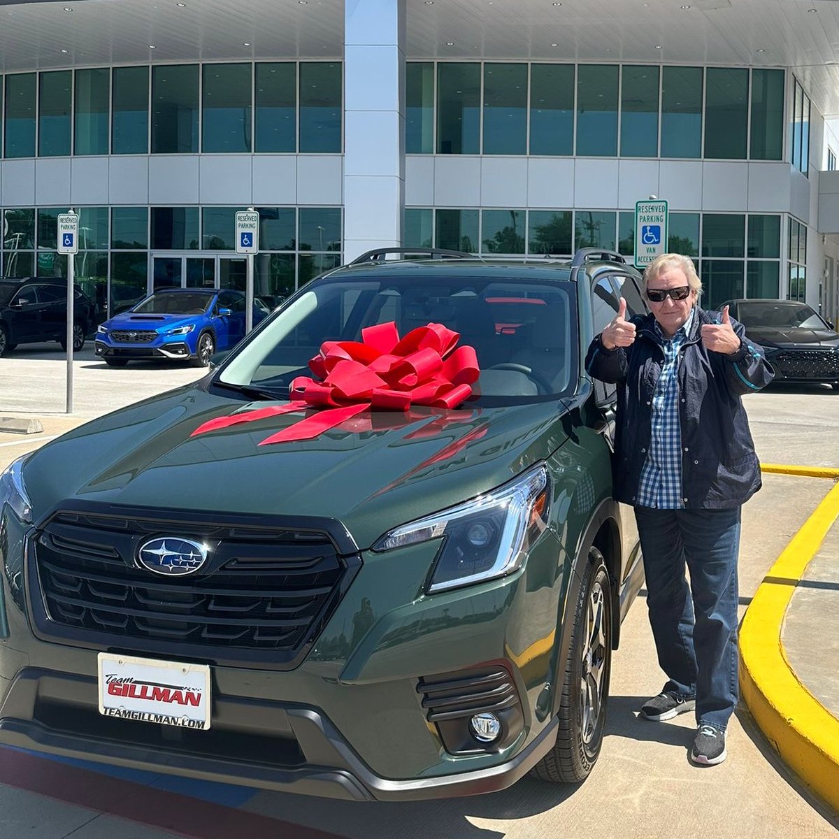 From browsing to cruising, we had a great time helping Liz find her new Subaru. We're here every step of the way to make your new car journey seamless and satisfying.

#HappyCustomers #TeamGillman #Subaru