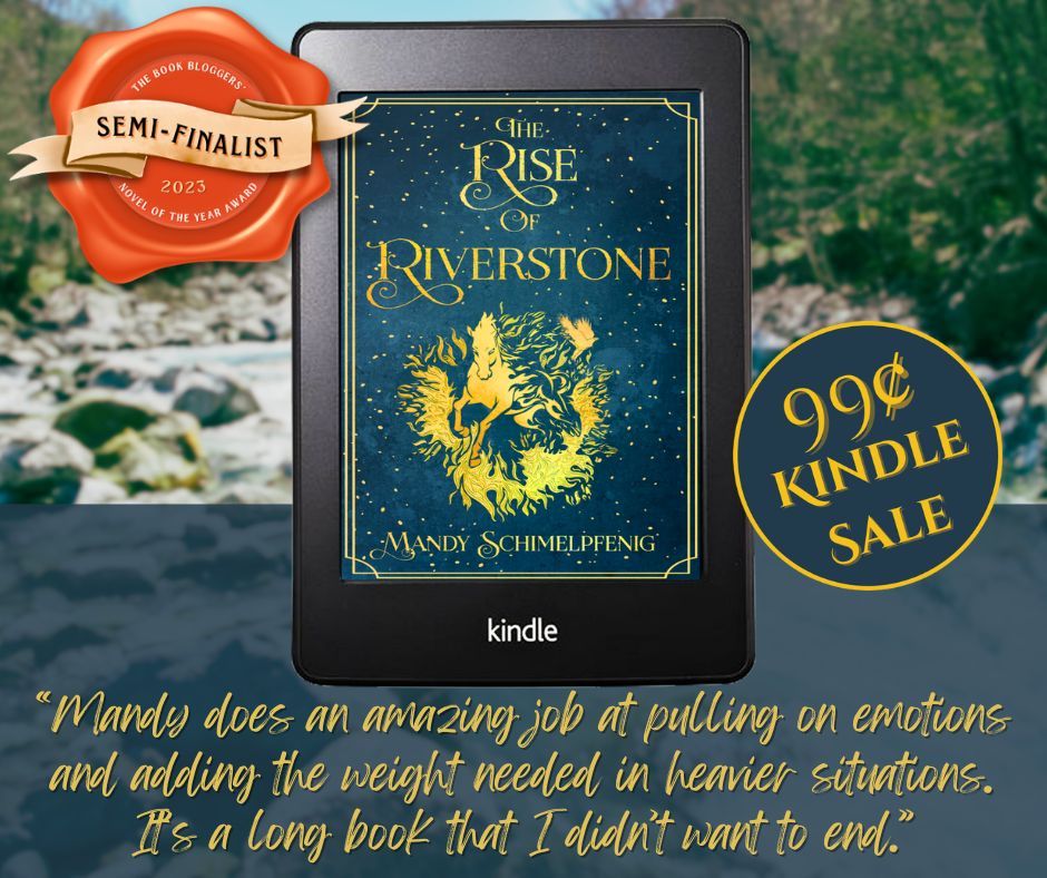 The first book in the Daughters of Riverstone #bookseries is on sale for $0.99 on #kindle until 4/23. Catch up on the series before book 3 comes out in September. 
buff.ly/47a6yCs

#indieaprilsale #booksale #kindlesale #historicalfantasy #indieauthor
