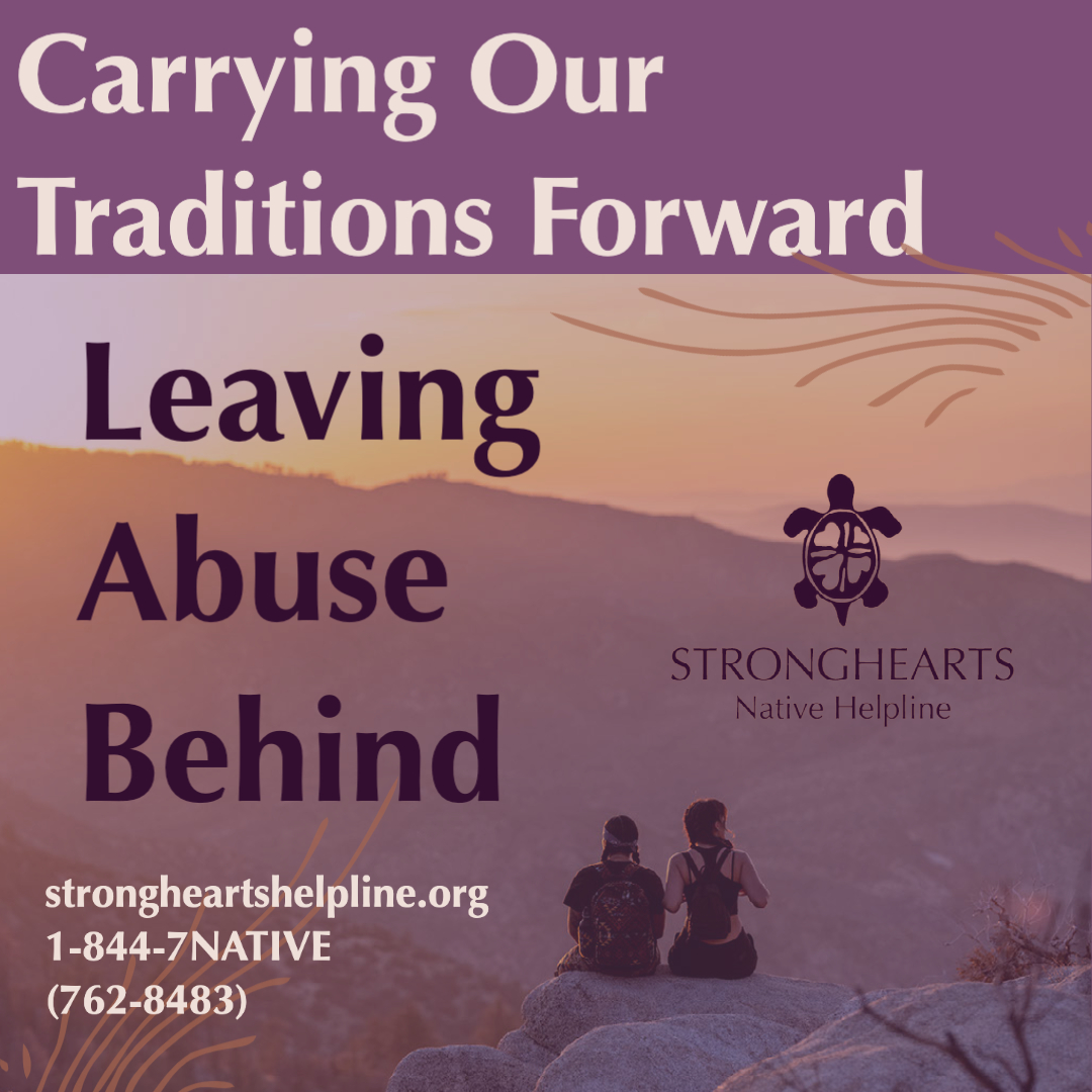 Our traditions as Native peoples help us heal and thrive. As we return home to our teachings, we leave abuse behind. What cultural traditions have you returned home to? Tweet a reply in the thread 🐢 strongheartshelpline.org 1-844-7NATIVE (762-8483) #Native