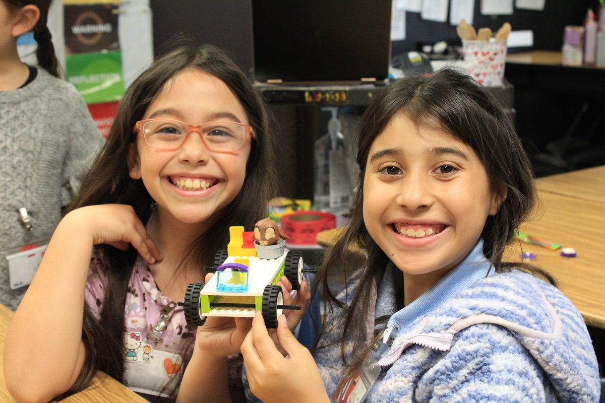Van Wig Elementary School students get creative! After reading the book, The Smart Cookie, students were challenged with the mission to create their own unique thing out of Legos. 🌈✨ @bassettusd #create #creativity #diy #legos #TheSmartCookie #book