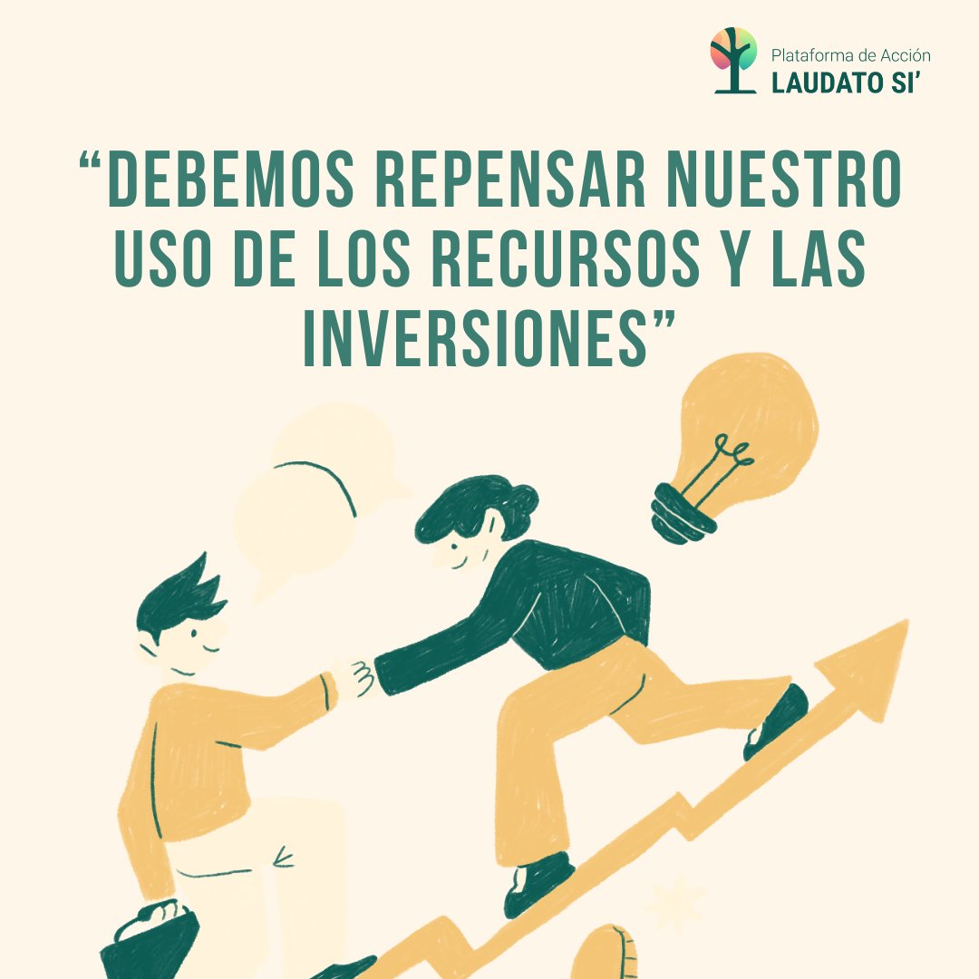 lsap_esp's tweet photo. Repensar los recursos para el bien común. Cada acción cuenta. 🌿 #WebinarLaudatoSi #FuturoSostenible https://t.co/n9DyZxhNEz