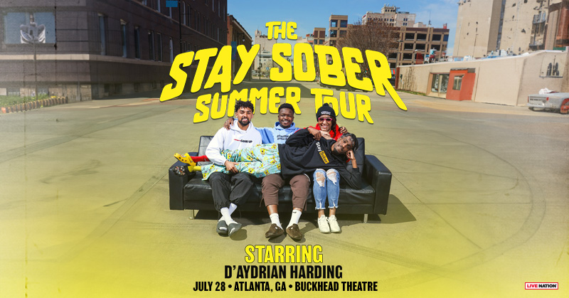 ON SALE NOW: @daydrianharding_: The Stay Sober Summer Tour! Grab your tickets below. 🎫 livemu.sc/3xvHucb