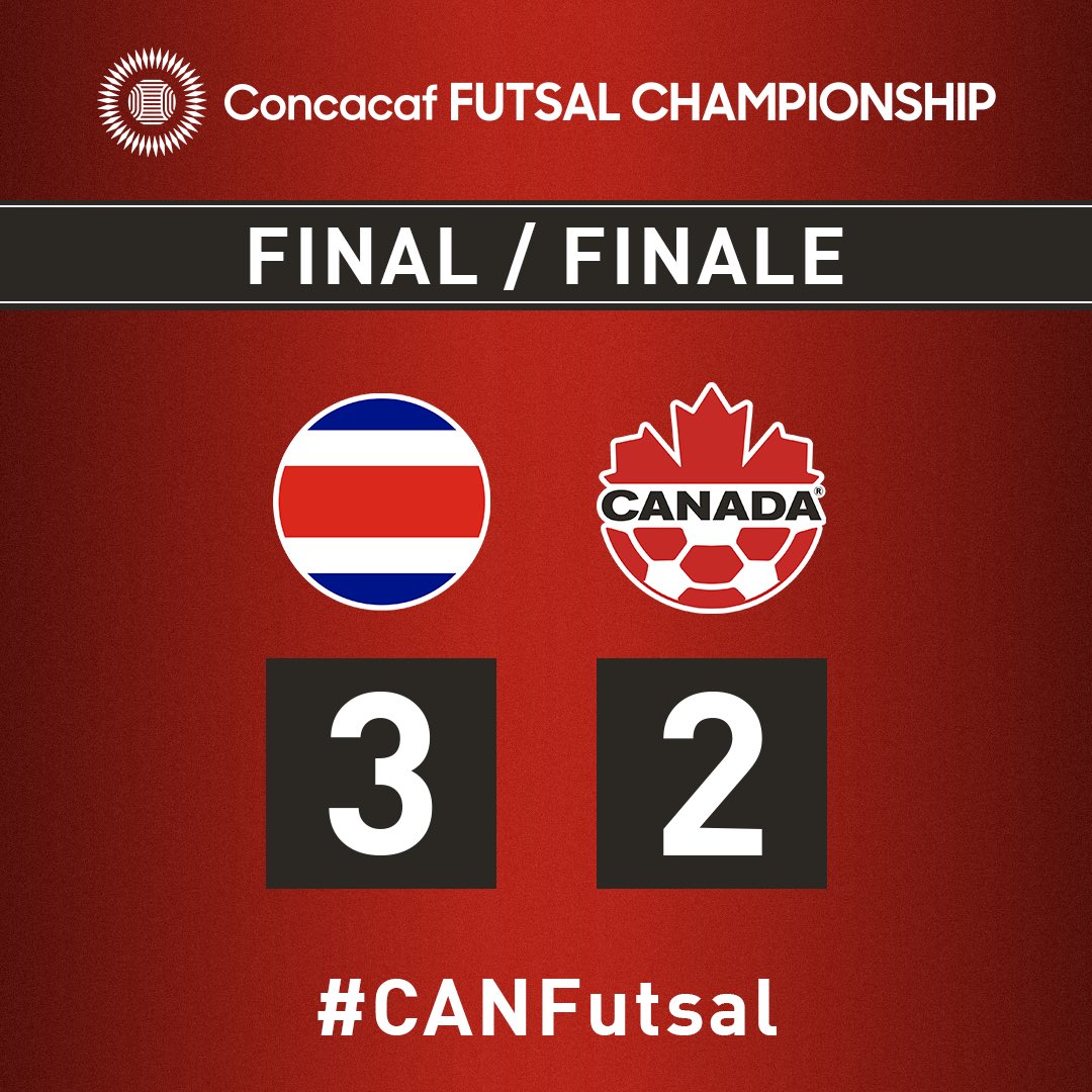 Battled until the very end 💔 #CANFutsal