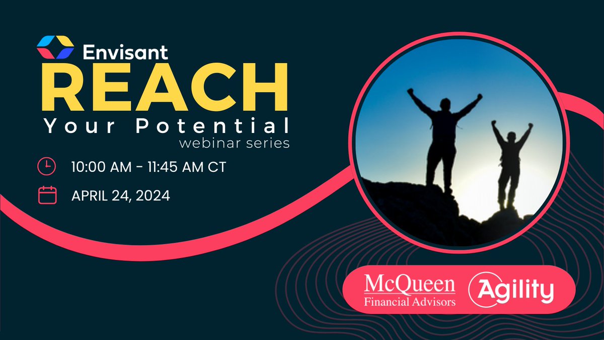 Reach Your Potential at our next webinar with McQueen and @AgilityRecovery on April 24! Get the inside scoop on the economic landscape, future forecasts 📊, actionable strategies 🎯 for tabletop exercises & more. Register today and 🌟 #AchieveYourVision: ow.ly/Ul6h50RihOt.