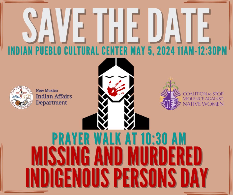 May 5th is National Missing and Murdered Indigenous Persons Day, a day honoring all affected by having a loved one go missing, and in solidarity and support of families, friends and relatives. #MMIWR #NoMoreStolenRelatives