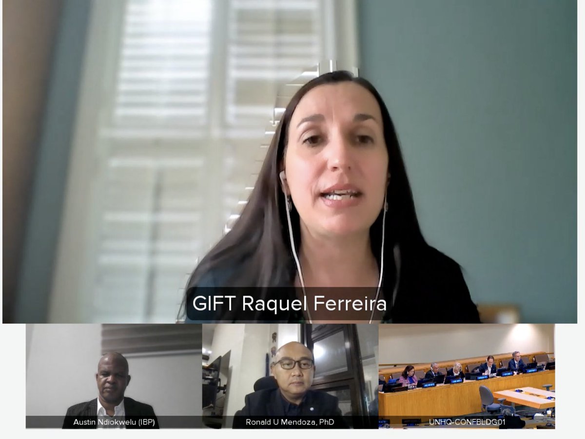 NOW: GIFT's Raquel Ferreira highlights the importance of #fiscalopenness as a key element of #PFM reforms to achieve the #SDGs esp. in crises situations during the 23rd session of the UN Committee of Experts on Public Admin at UN HQ. Follow it live👇 webtv.un.org/en/asset/k13/k…