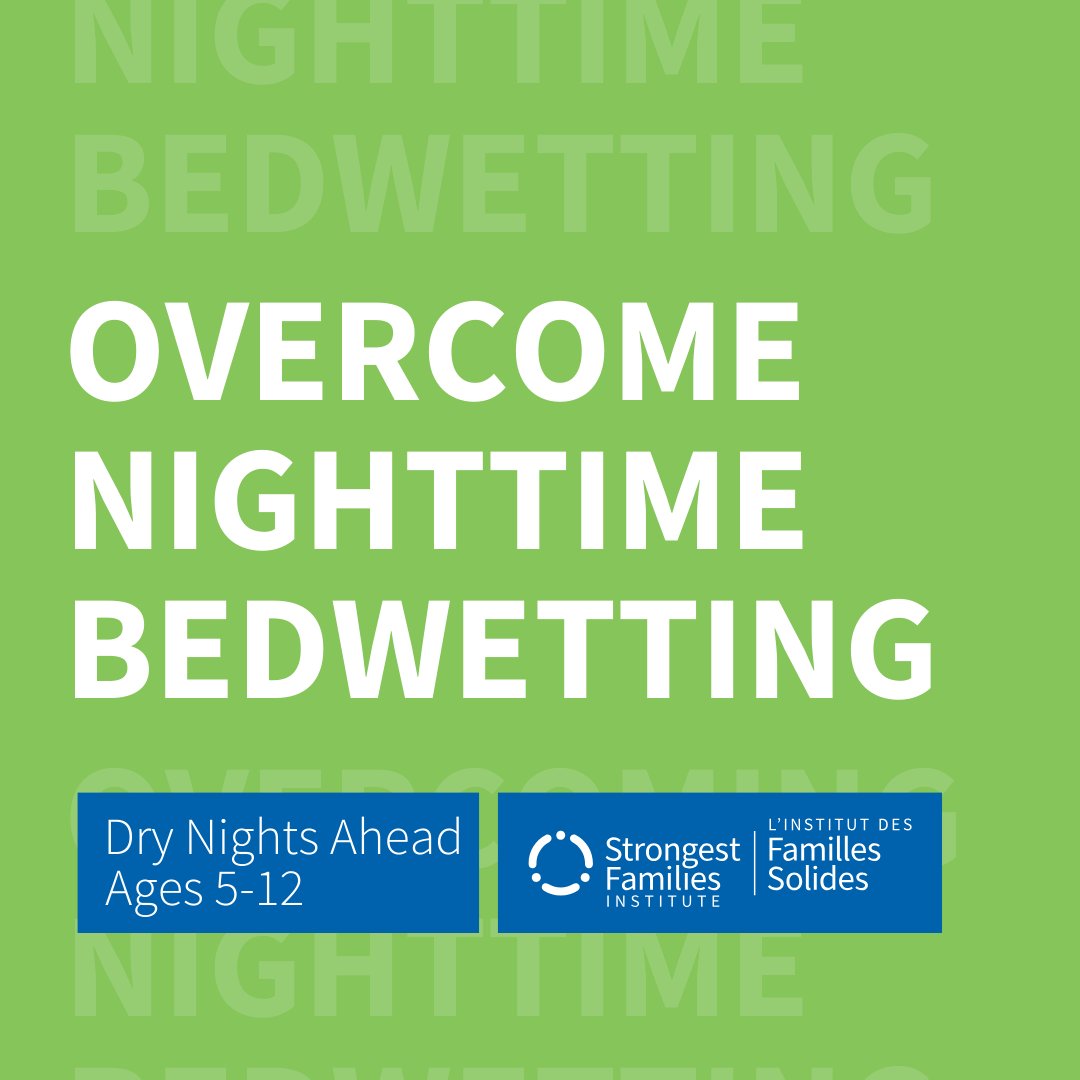 Introducing our FREE Dry Nights Ahead program! Designed for children ages 5-12 to conquer nighttime bedwetting. With a urine alarm, rewards, and dedicated Coach support, we're here to help your child succeed. Learn more at strongestfamilies.com/dry-nights-ahe… #bedwetting #abdl