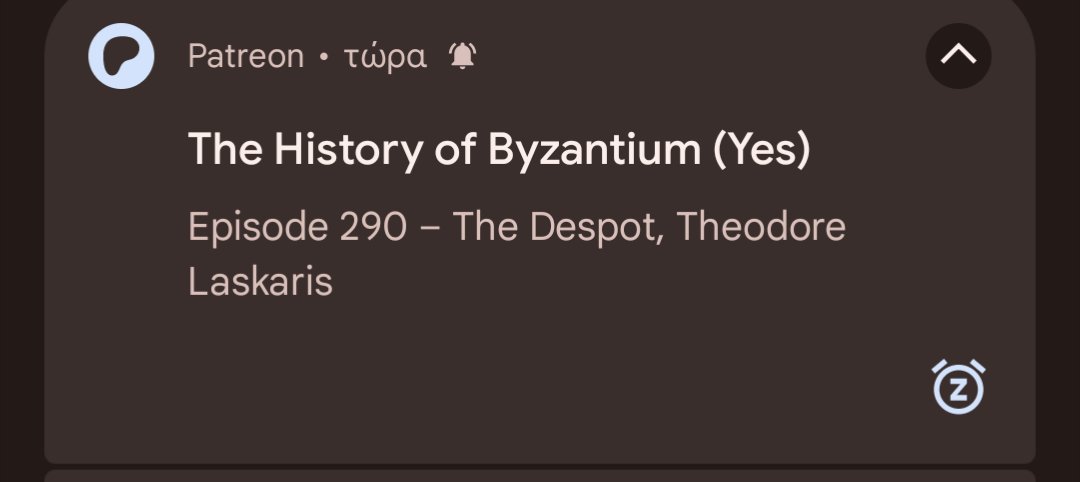you are my favourite notification 😳 @byzantiumcast