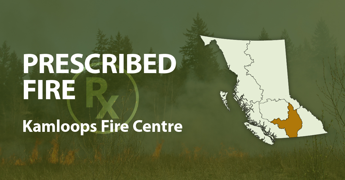 The BC Wildfire Service will be assisting with the completion of the prescribed burn project with the Lower Nicola Indian Band and Lower Nicola Fire Department. The project initially started last week and continued into the weekend.