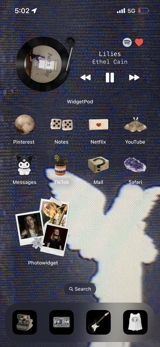 I think my home screen is so cute