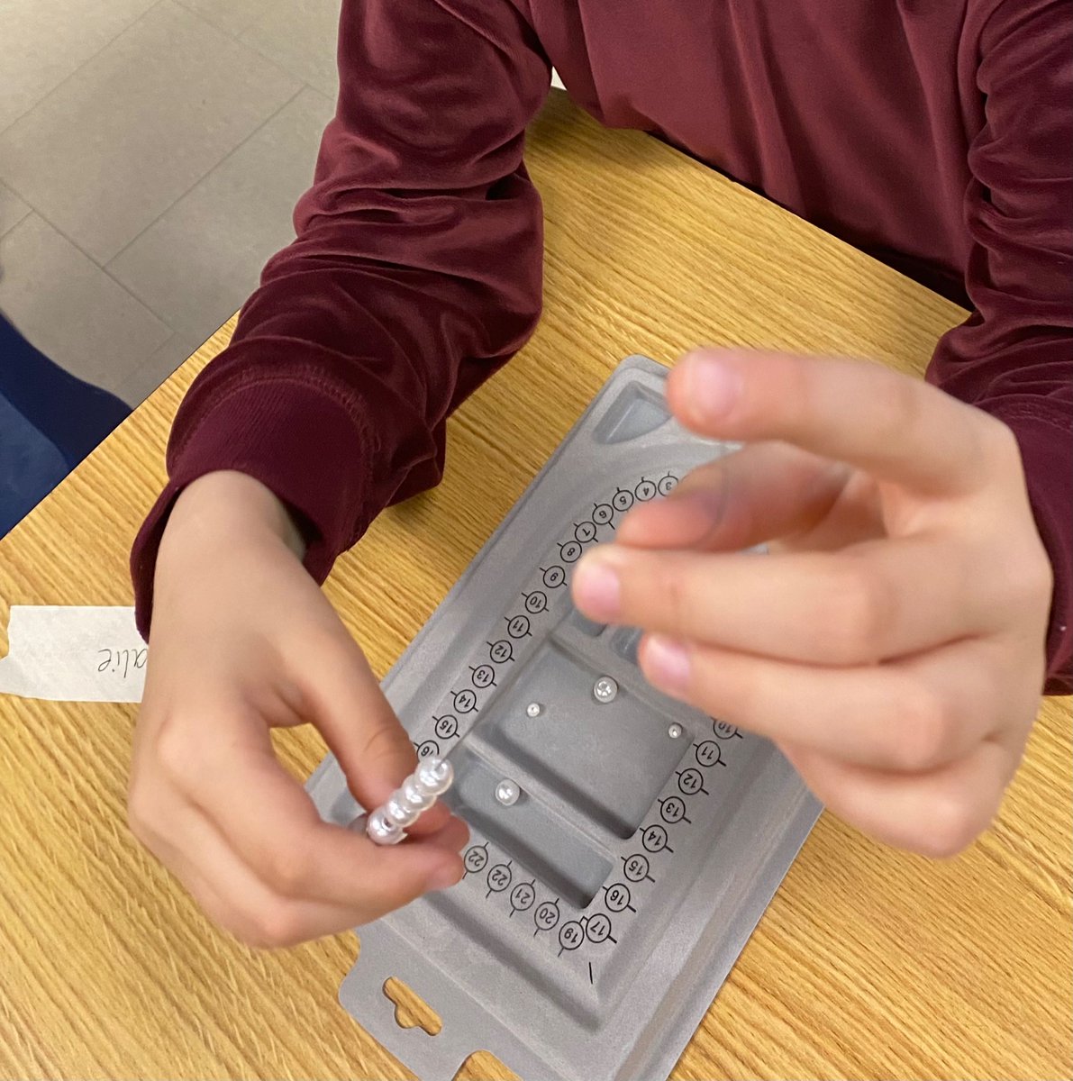 StDominicDP's tweet photo. It was a special day today as the grade 2s spent some time making their very own Rosary Bracelets as they prepare for their First Communion. Thank you to our School Council for arranging this activity for our students. They were so excited. 🙏🏻📿 @DPCDSBSchools @archtoronto https://t.co/CbjQoG10qR