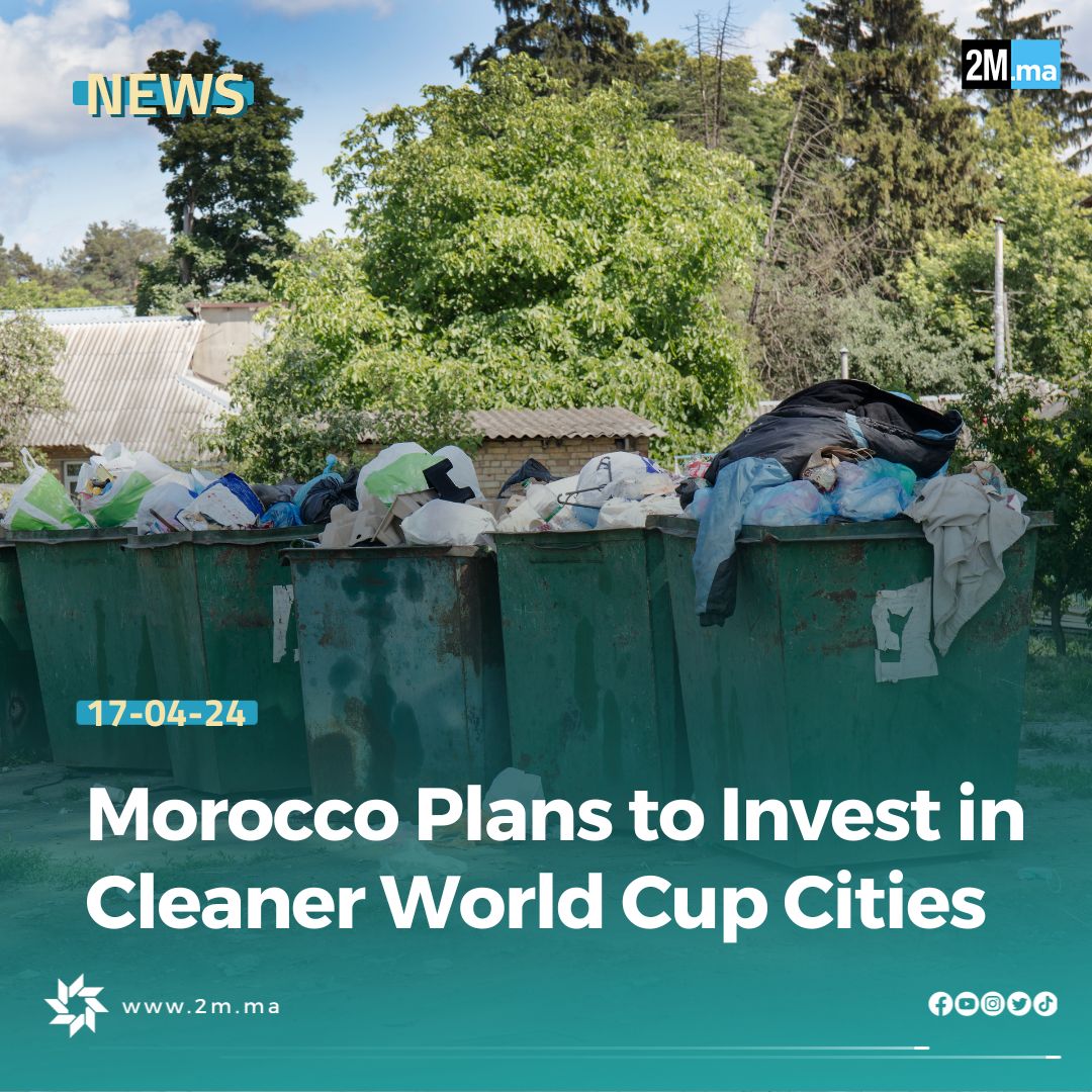 #Morocco is allocating over 7 billion dirhams (around $730 million USD) to improve waste management in the six cities hosting the 2030 World Cup, reports l'Economiste. The objective of this plan is to ensure that these cities meet international cleanliness standards, which will…