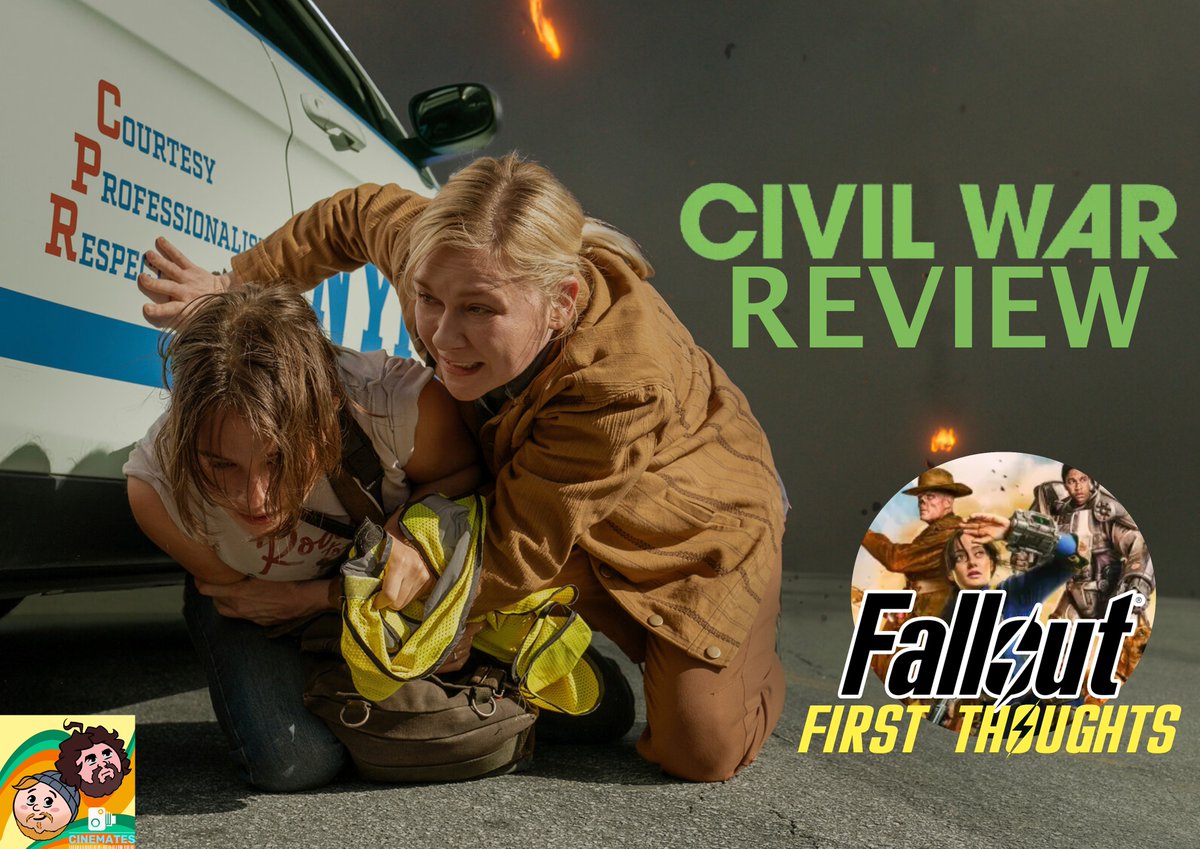 thecinematespod's tweet photo. New CineMates talking Alex Garland's newest film Civil War!

🔫Civil War review
⚠️Fallout first impressions
🦔Shadow the Hedgehog voice reveal

+ more!

🍎https://t.co/2F60udvvIp
🎙️https://t.co/w3YeUsfCOq https://t.co/k3EYvM0AFo