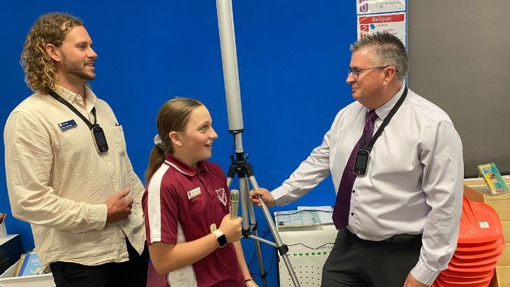 Hearing support technology has brought a new level of clarity for students with & without hearing loss at Rutherford PS. The school has introduced 25 classroom Hearing Augmentation Systems to reduce the effect of background noise helping everyone to focus. education.nsw.gov.au/news/latest-ne…
