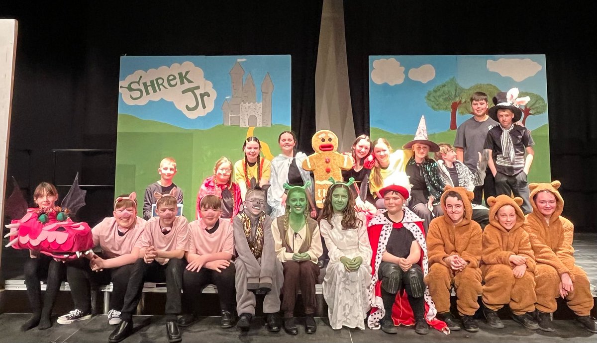 And just like that, ‘Shrek Jr’ is over! The hard work, resilience and dedication from these young people has been amazing. We are so #proud of you all! #TheArtsMatter