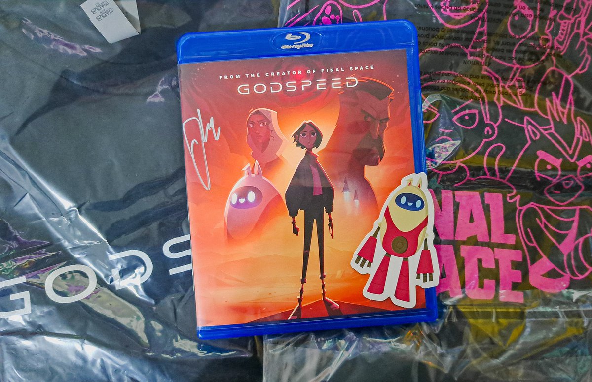 I need to find a framer... @OlanRogers thank you for carrying on the dream and our imaginations with you. Felt like Biskit when I saw the package at my door. @godspeedseries @FinalSpace