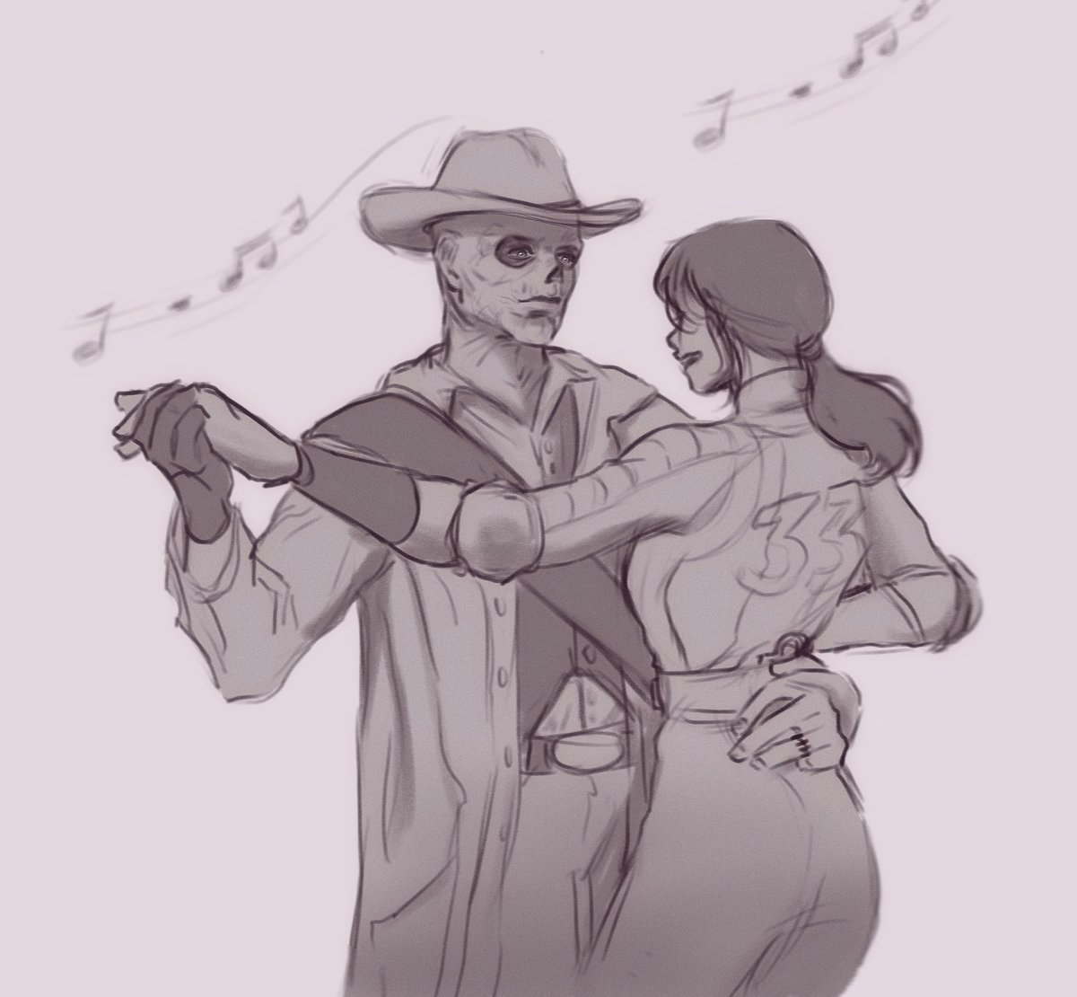 I've lost all ambition
For worldly acclaim
I just want to be the one you love 🎶

(Lucy x The Ghoul)
#FalloutPrime #CooperHoward
