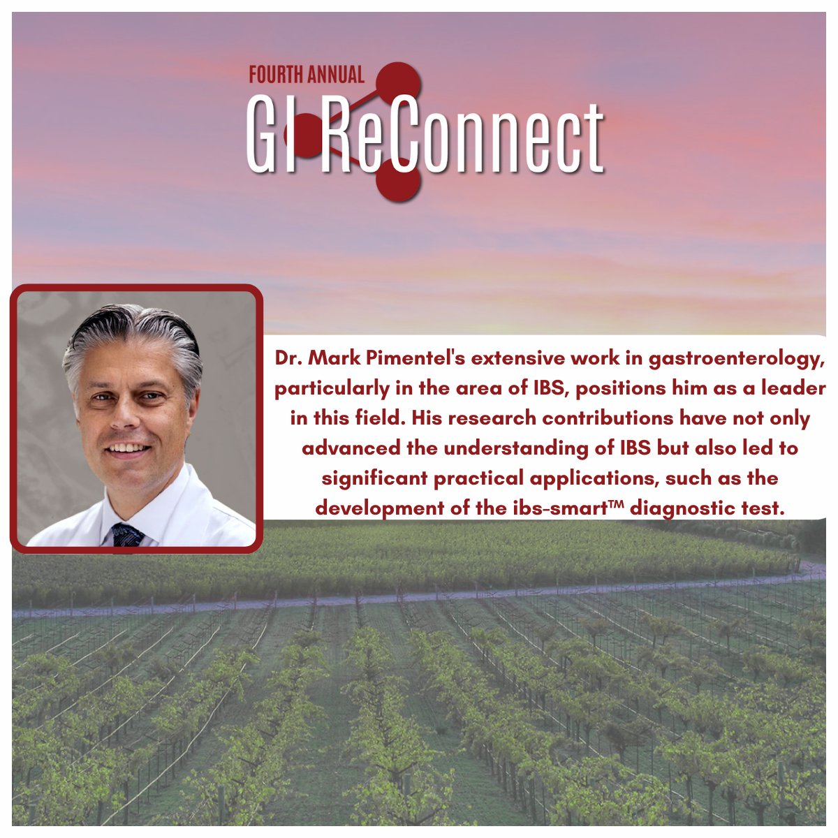 GiHFoundation's tweet photo. The Microbiome-Based Therapies lecture is a must attend at Gi Reconnect! Join expert Dr. Mark Pimentel as he explores cutting-edge advancements in microbiome-based therapies. #GiReconnect #GiHealth @MarkPimentelMD https://t.co/i9RbHEOaXe