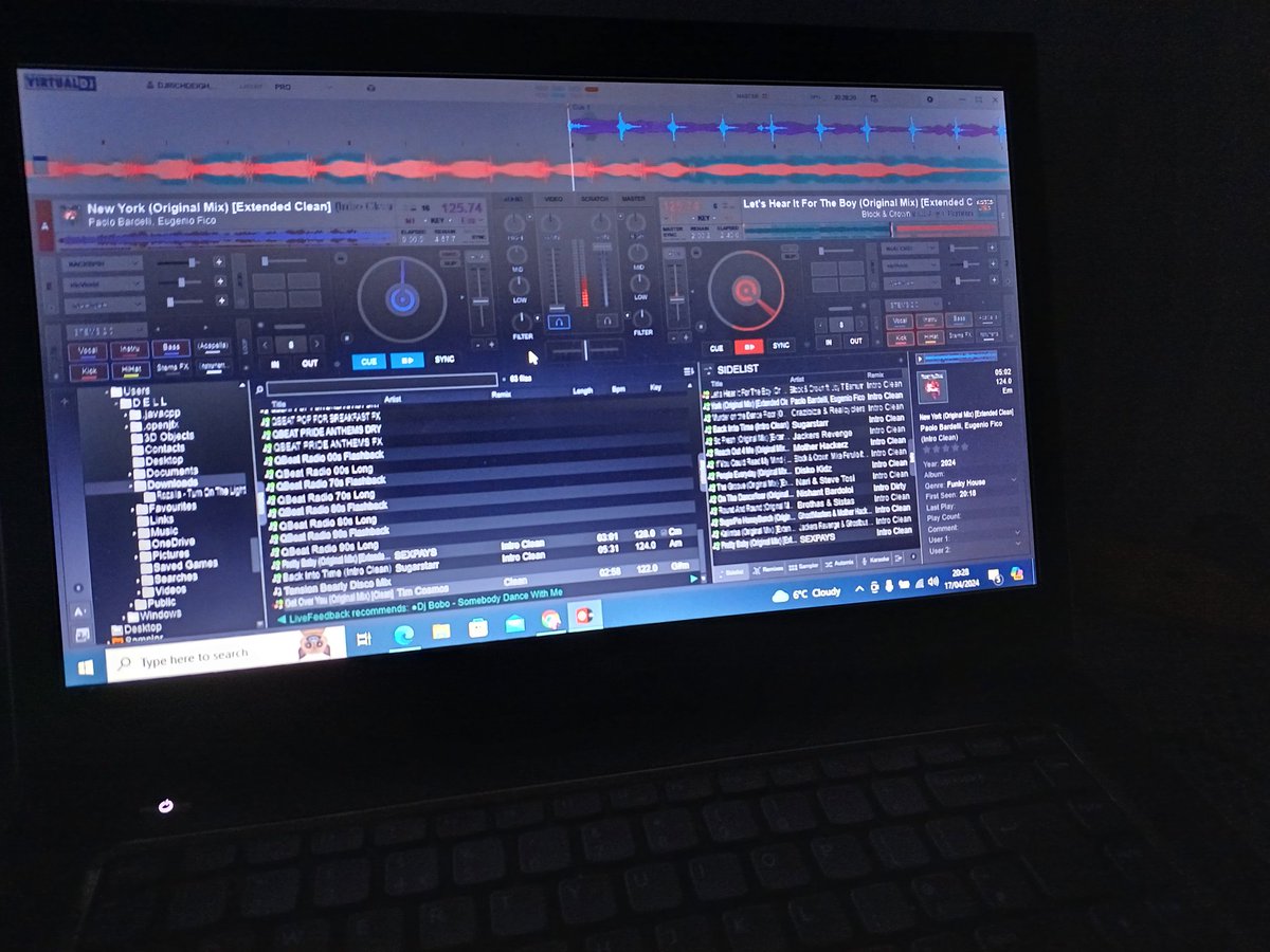Working on a new mix to go out on my station this weekend! #FunkItUp #OnlineRadio #FunkyHouse #HouseMusicAllLifeLong #LGBTQDance #VirtualDJ