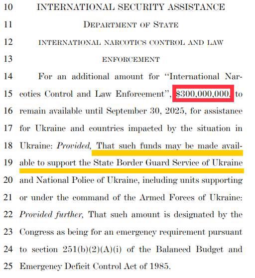 🚨 SPEAKER JOHNSON GIVES $300 MILLION TO UKRAINE’S BORDER PATROL

But not a SINGLE DOLLAR for our own.

This is ABSURD.

The Johnson/Biden foreign aid package must FAIL.