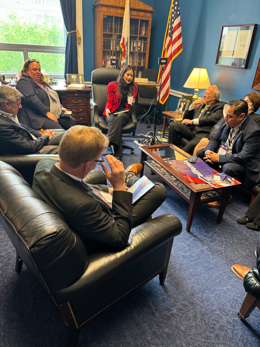 CalRestaurants's tweet photo. We are meeting with lawmakers on Capitol Hill to ensure our California restaurant community is heard, and we have all the necessary ingredients to make this work. Thank you to everyone who joined us in that room to make this happen. #PAFC24 https://t.co/ZENTUwbBfz
