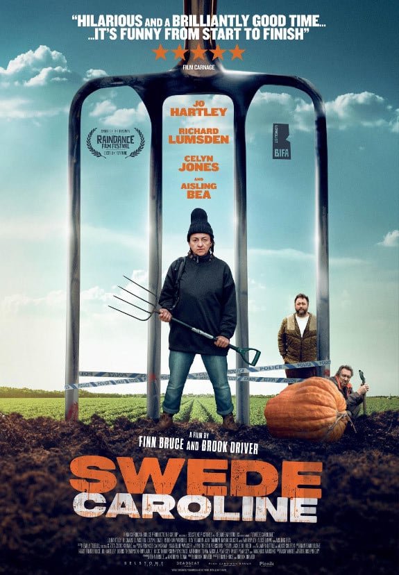 A fantastic evening was had by all at the premiere of #SwedeCaroline , a rip roaring new BritCom, arriving on a big screen near you from Fri 19th April. Starring @MissJoHartley with a great supporting cast. Written and directed by @BrookDriver and @finnbruce123 #BritishComedy