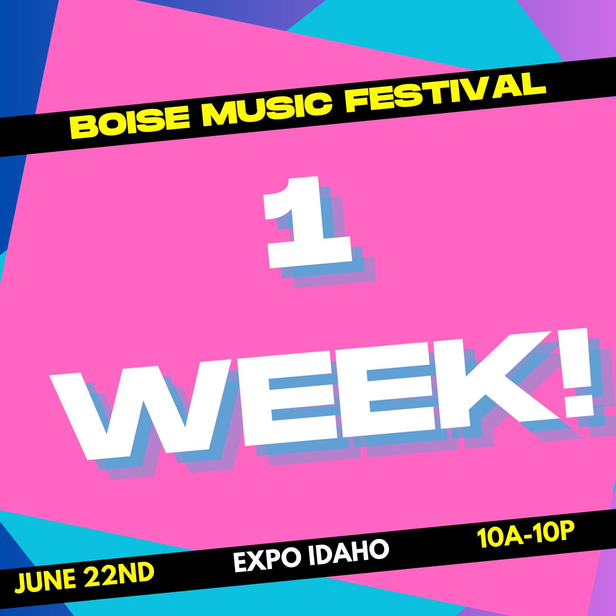 THERE'S 1 WEEK LEFT TO SUBMIT YOUR BAND!

We can't wait to see our local bands on-stage, but it all starts with a submission!

Do not forget to submit you band!

Deadline is next Sunday, May 5th, 2024!

Follow the link below to submit your band:

boisemusicfestival.com/local-band-sub…