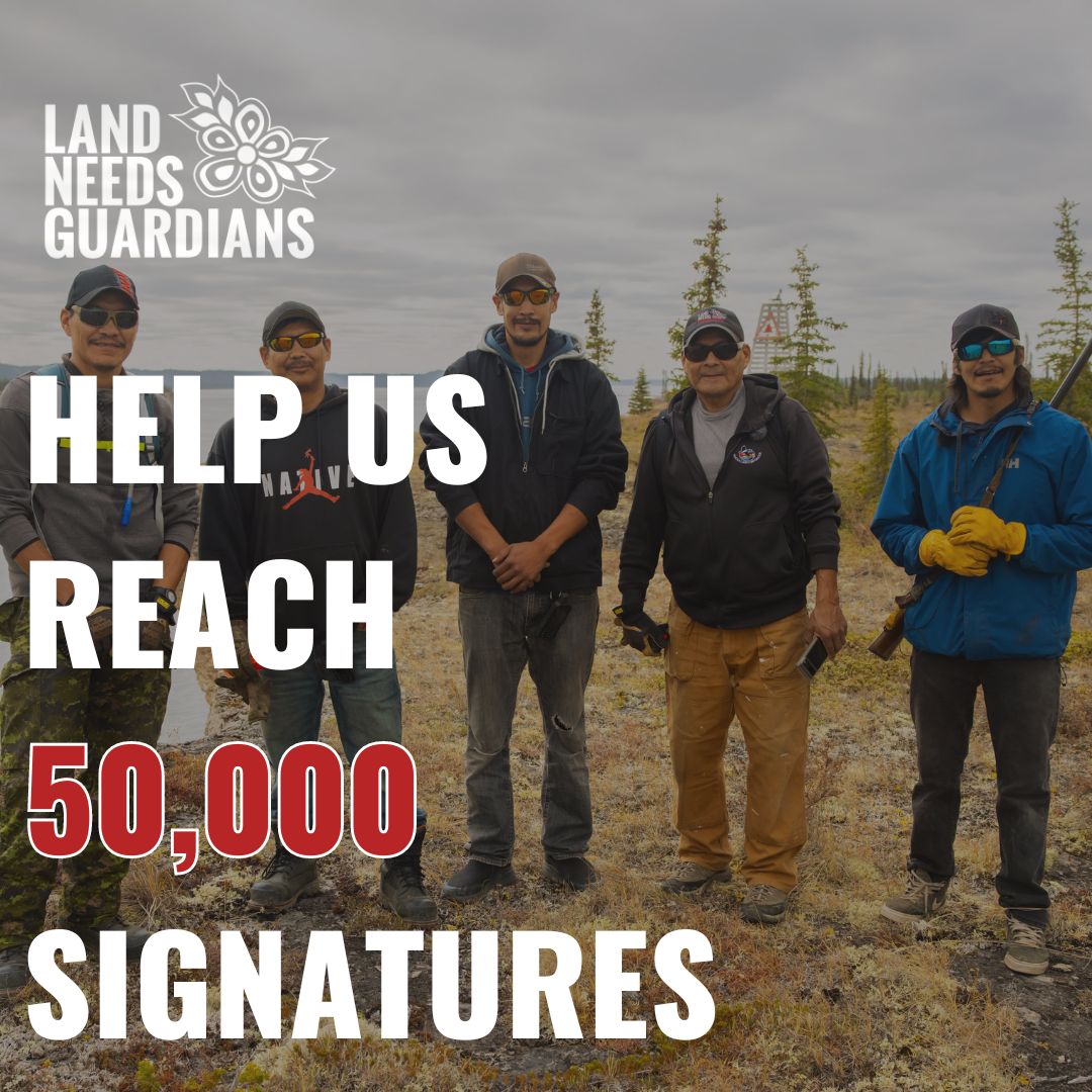 Have you signed the statement yet? Guardian programs are leading environmental #conservation efforts, ensuring the health and sustainability of ecosystems for future generations. #landneedsguardians Support more Guardians on the land–add your name here👉bit.ly/3VK6MNJ