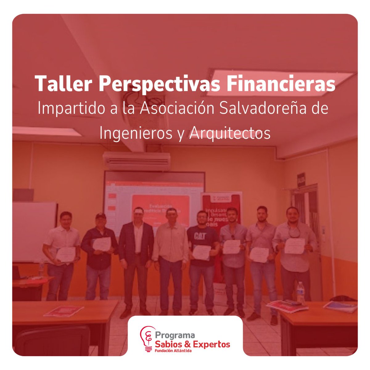 SabiosYExpertos's tweet photo. En Marzo, el Programa Sabios &amp; Expertos realizó un taller dirigido a miembros de ASIA titulado “Perspectivas Financieras para la Construcción, Aprendiendo de Finanzas y de la Evaluación Crediticia Bancaria”.

El taller fue impartido en 3 sábados, y duró un total de 12 horas. https://t.co/h5O1jWJQfn