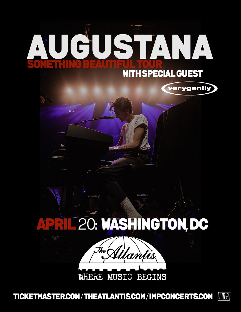 TheAtlantisDC (@theatlantisdc) on Twitter photo ‼️LOW TICKET WARNING‼️ 4/20, (THIS SATURDAY) <a href="/danlayus/">AUGUSTANA // Dan Layus</a>
🎟️: hive.co/l/augustanaatl… ‼️LOW TICKET WARNING‼️ 4/20, (THIS SATURDAY) <a href="/danlayus/">AUGUSTANA // Dan Layus</a>
🎟️: hive.co/l/augustanaatl…