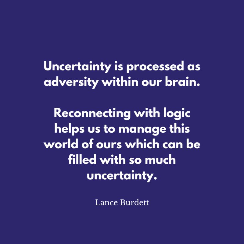 Connect To Logic To Overcome Uncertainty! warninternational.com/blog/2024/4/18…