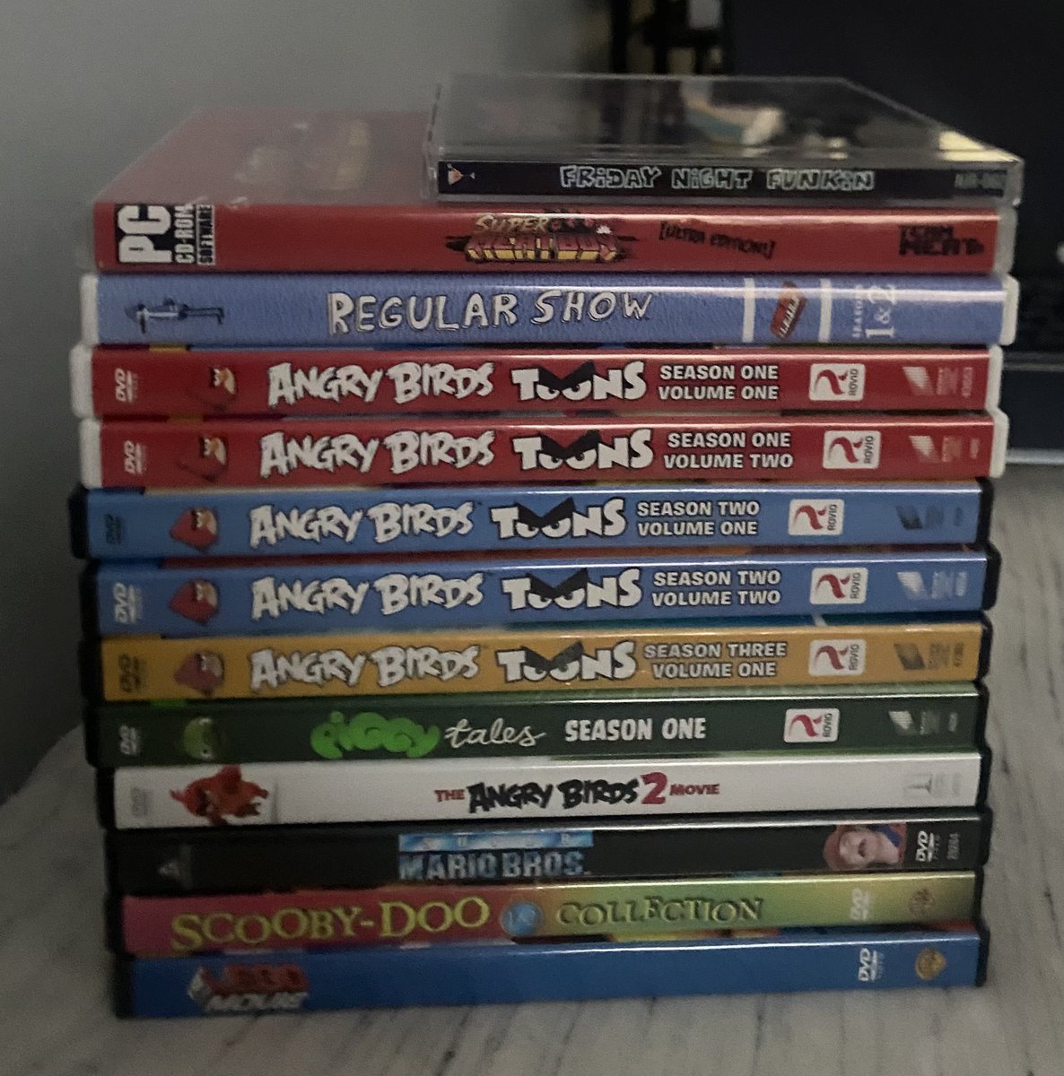 my dvd collection GROWS (ft. my fnf cd)