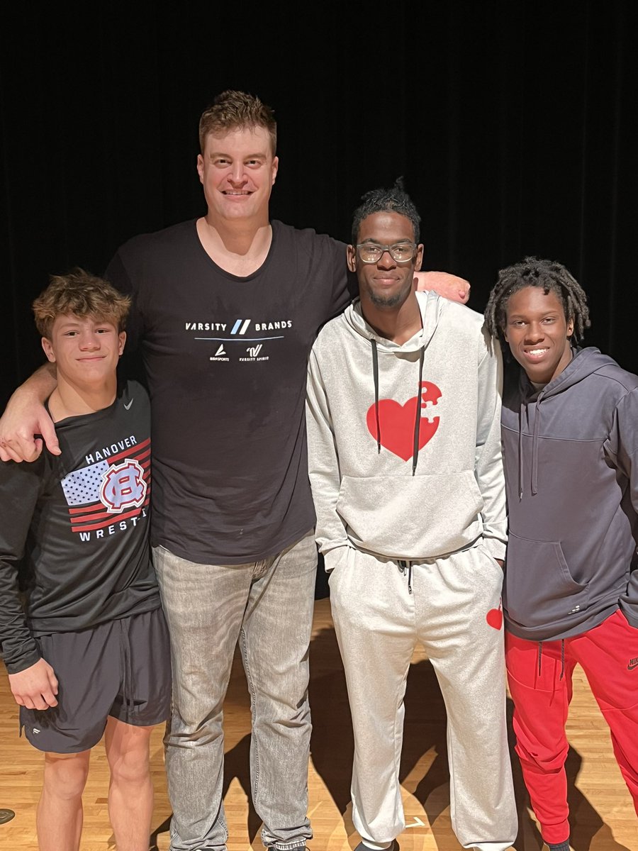 Thank you <a href="/Kev_Atlas/">Kevin Atlas</a> for speaking to our Student-Athletes and Captains Council! Great message and thankful our kids got to experience it.