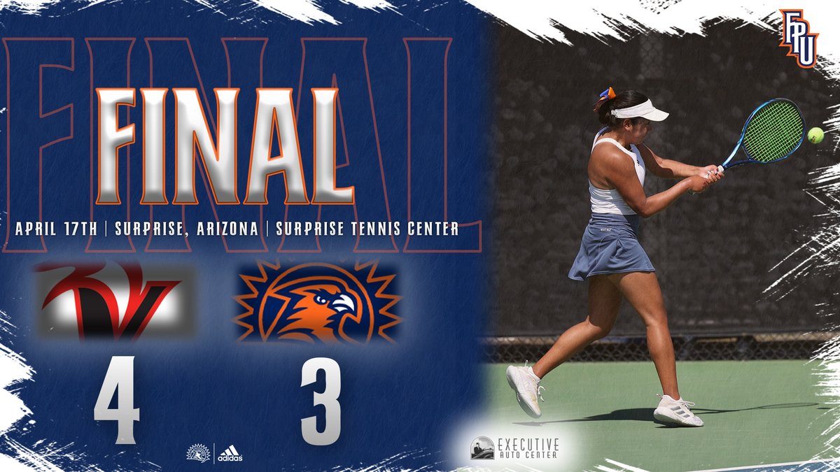 🎾 | Sunbirds Drop Close Match to Vulcans in Round One of PacWest Tournament

#TeamFPU | #BacktheBirds