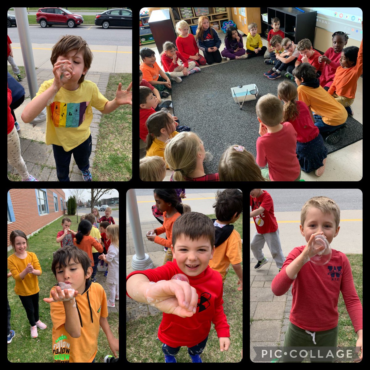 mrsmullen9's tweet photo. Who knew so much #ocsbJoy could be found in blowing bubbles?! 🥰🫧 Safe to say we had a great time outside this afternoon. @StStephenOCSB #ocsbOutdoors #ocsbECO #STEgreen https://t.co/u4mT0BM1II