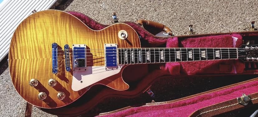 Paul's sweet '16 Traditional Honey Burst =)