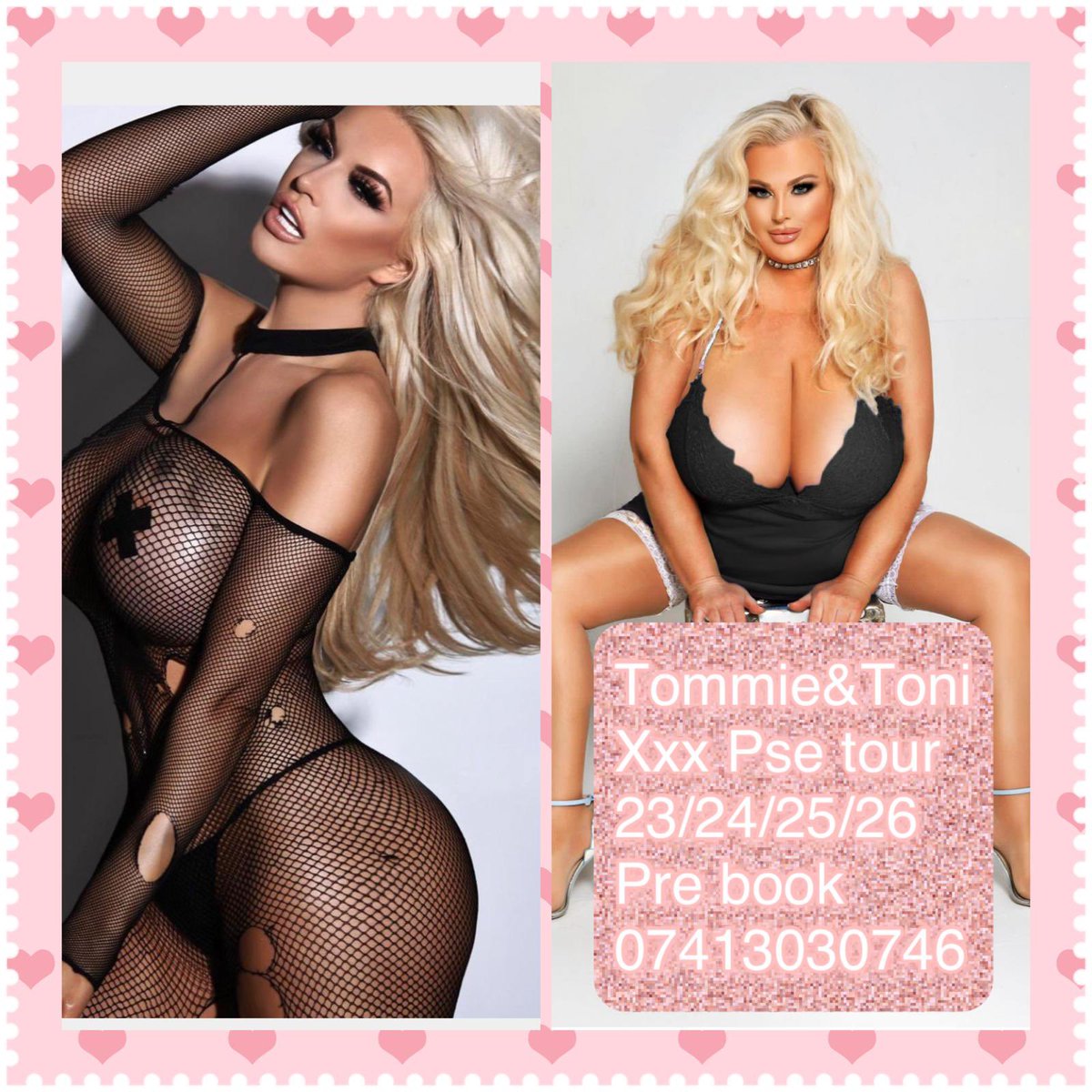 Duo with the gorgeous porn queen ❤️ London Tour 23rd-26th April tommiejobabe@yahoo.com